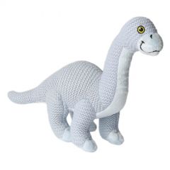 brontosaurus knitted soft toy